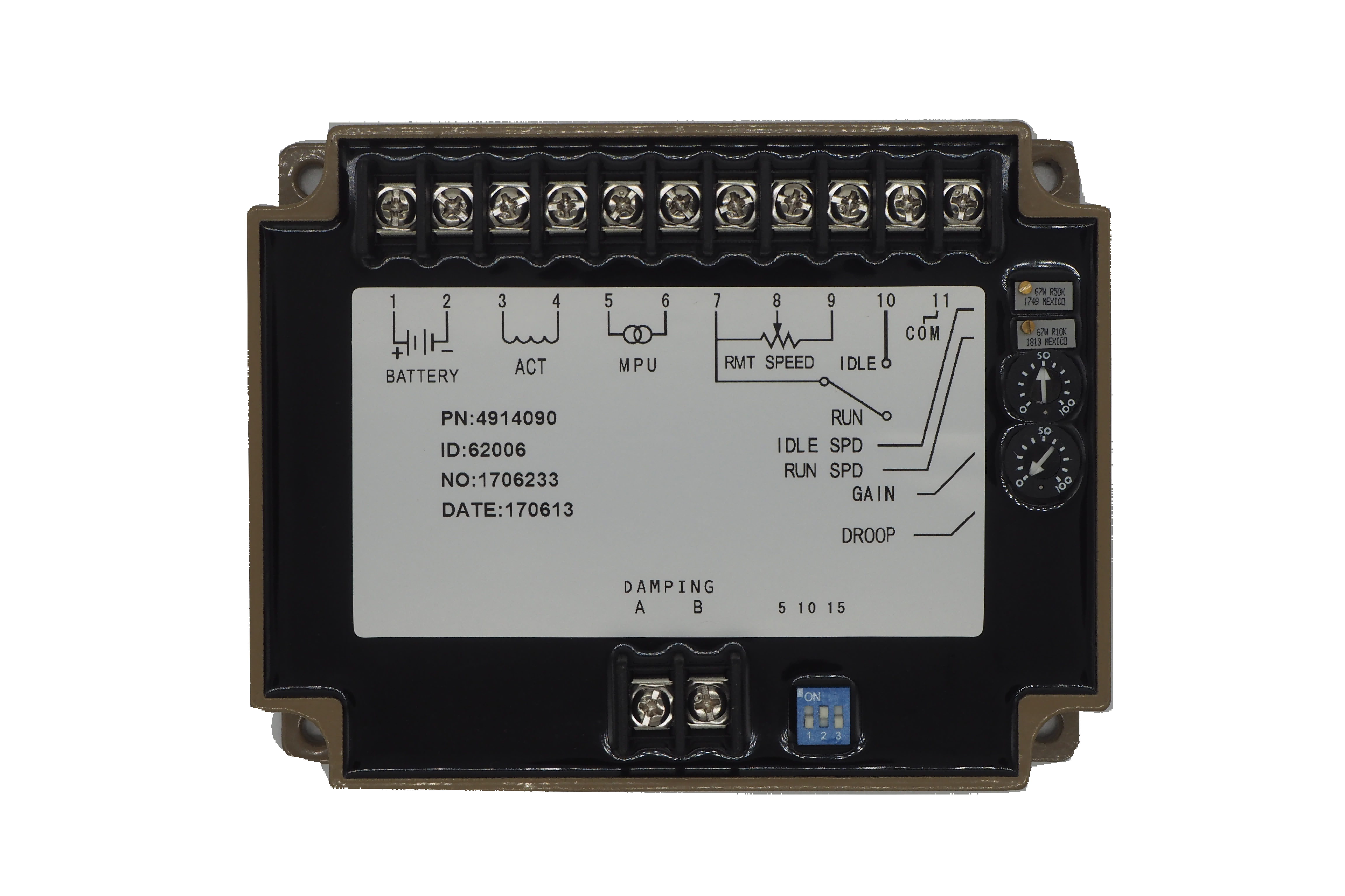 Speed Controller-Cummins-4914090