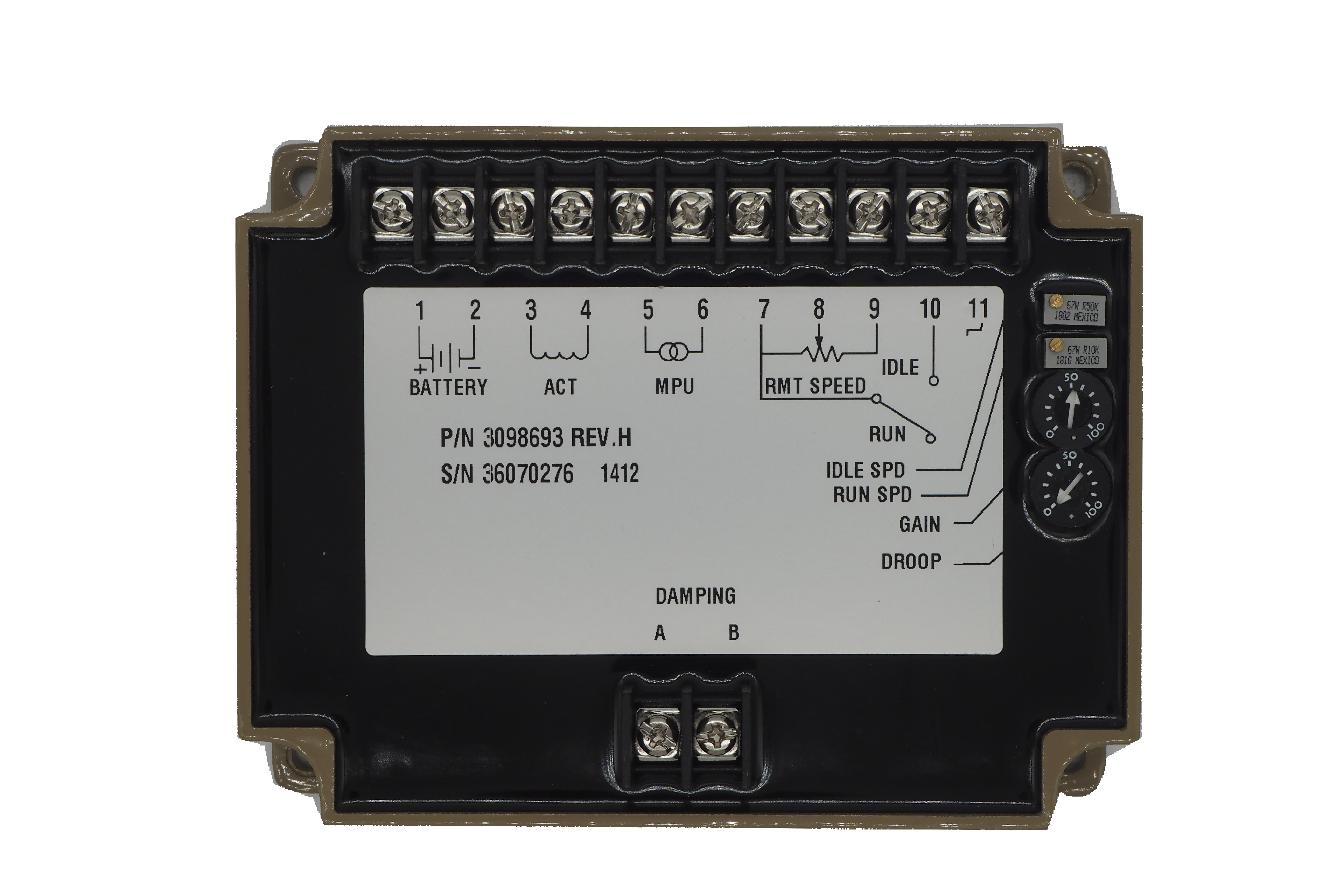 Speed Controller-Cummins-3098693