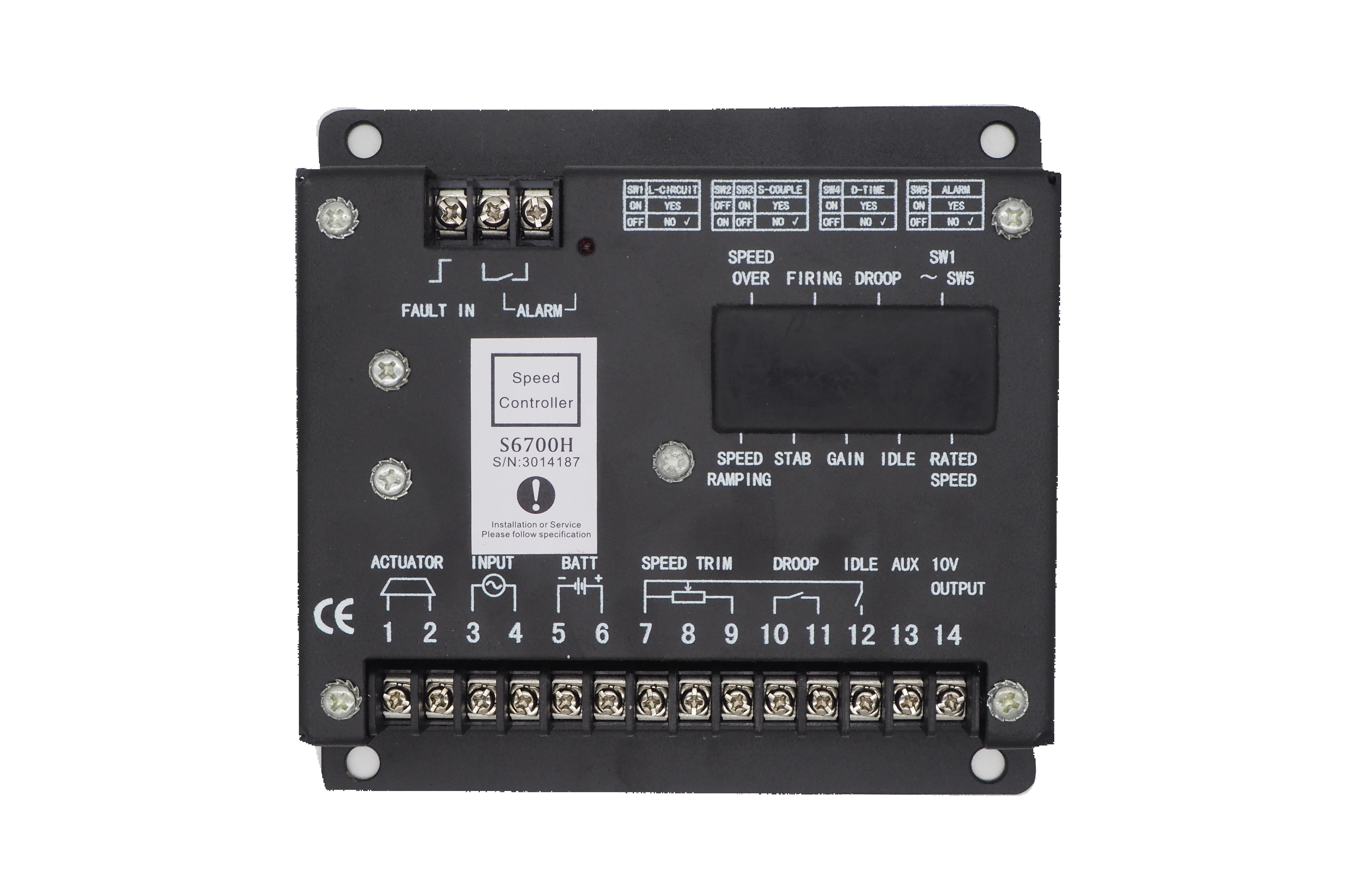 Speed Controller-Cummins-S6700H